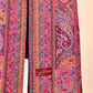 Pink Pashmina Cashmere Shawl, Kalamkari Kashmiri Pashmina Silk Shawl, Premium Cashmere Shawl, Soft & Warm Shawls, Christmas Gift