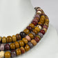 Mookaite Jasper Rondelle Beads