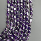 Natural Amethyst Oval Beads