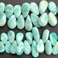 Natural Amazonite Briolette Beads