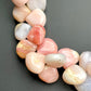 Opal Heart Shaped Briolette Beads