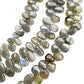 Labradorite Briolette Smooth Beads