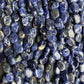 Natural Sodalite Oval Beads