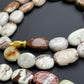Natural Lemon Cryso Oval Beads