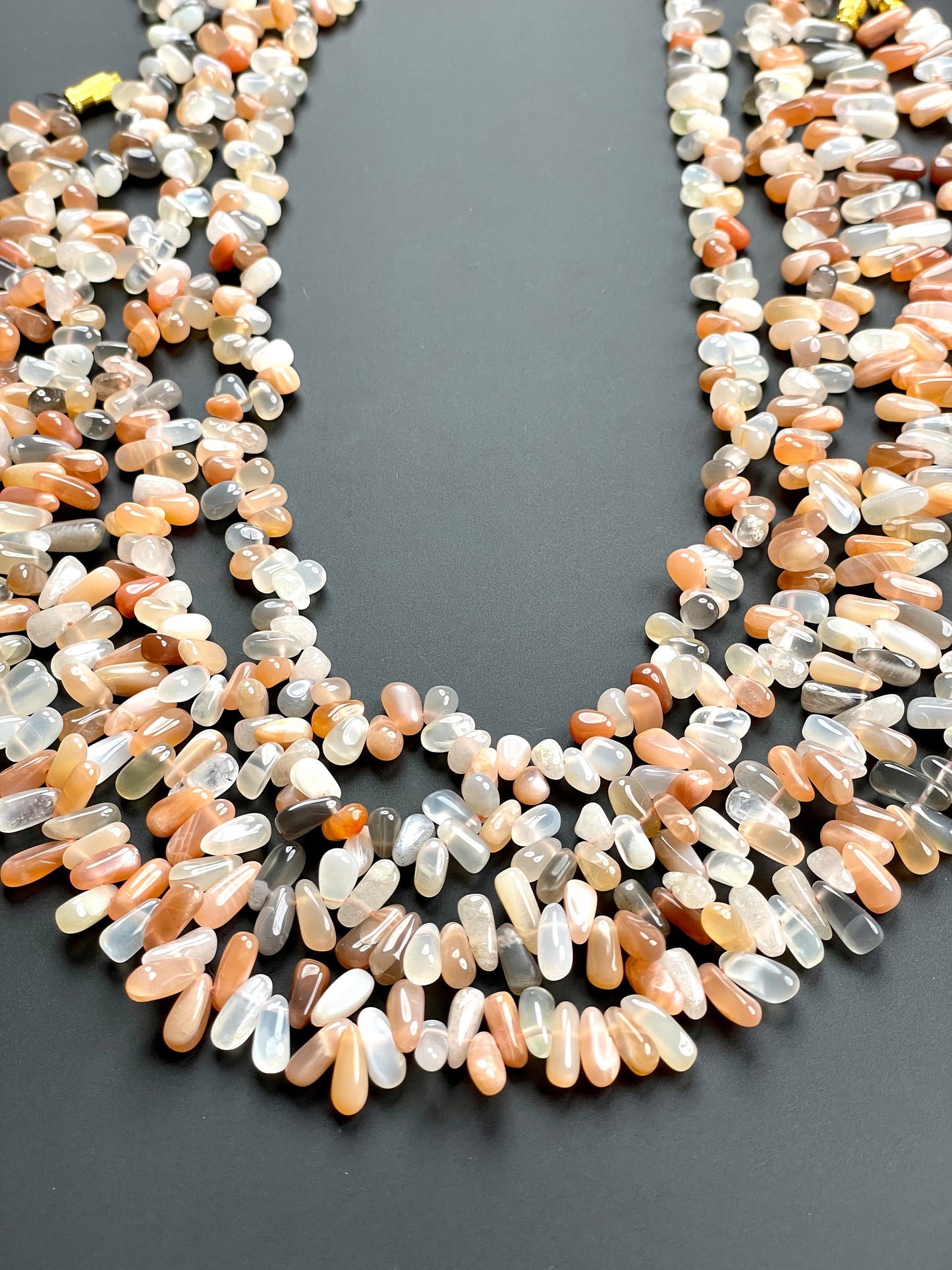 Moonstone Briolette Beads