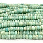 Amazonite Smooth Rondelle Beads