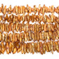 Orange Biwa Pearl Sticks
