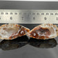 Natural Brown & White Brazilian Druzy Agate Geode Pair's, Beautiful Polished Chalcedony Geode Pairs, Oco Geode AAA+ Quality