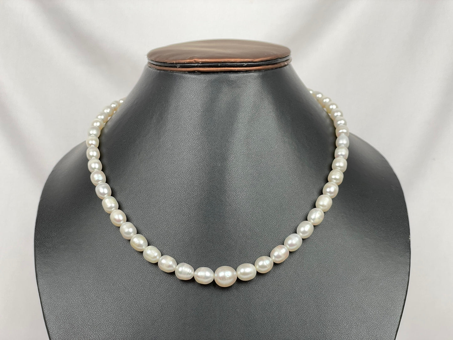 Natural Freshwater Pearl Silver Necklace, Pearl Choker, Minimalist Pearl Necklace, Elegant Pearl Choker, Gift for Her, Mother's Day Gift