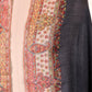 Grey Pashmina Cashmere Shawl, Kalamkari Embroidery Kashmiri Pashmina Silk Shawl, Premium Cashmere Scarfs, Soft & Warm Shawls, Christmas Gift