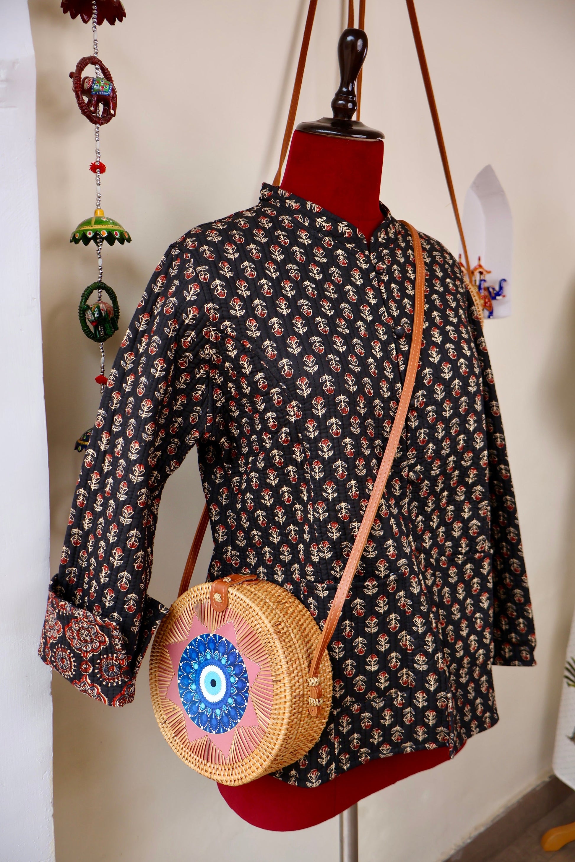 Round Rattan Bags, Bali Bag, Braided Straw Bag, Woven Crossbody Purse, Bali Sling Bags, Bohemian Rattan Bags, Gift for her